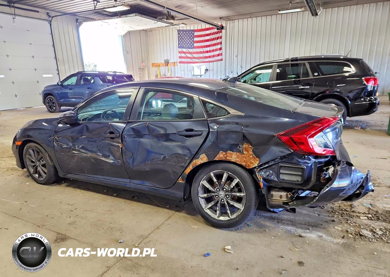 2021 Honda Civic Ex VIN:19XFC1F30ME007374 - 2