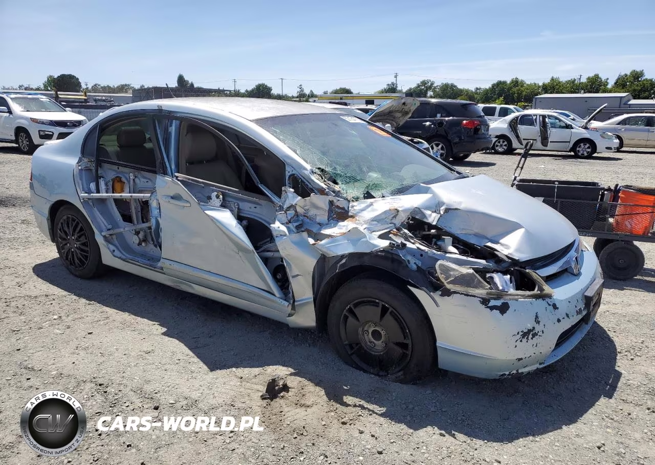 2007 Honda Civic Hybrid VIN:JHMFA36287S027977 - 4