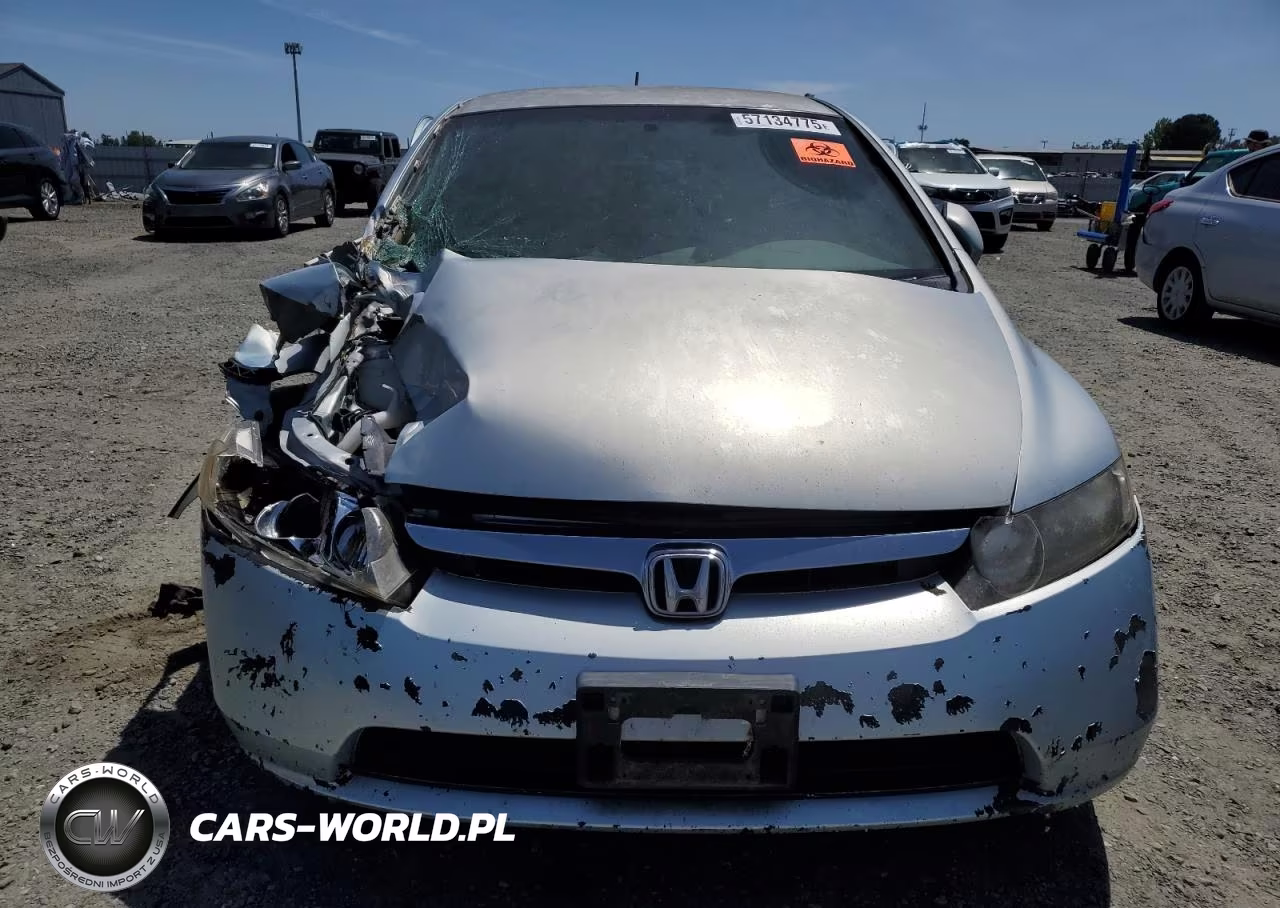 2007 Honda Civic Hybrid VIN:JHMFA36287S027977 - 5