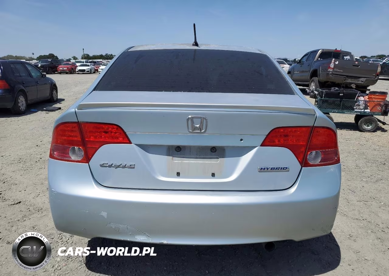 2007 Honda Civic Hybrid VIN:JHMFA36287S027977 - 6