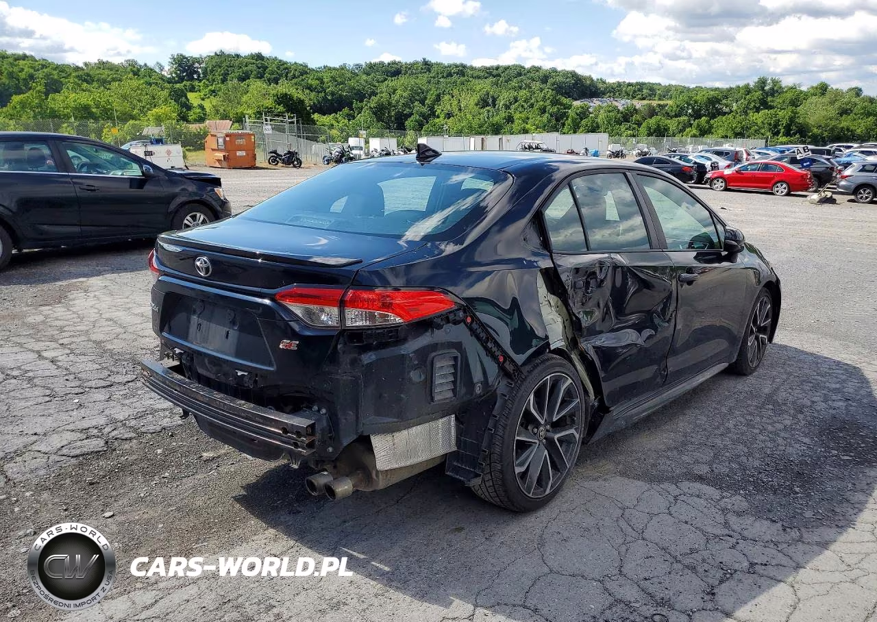2020 Toyota Corolla Se VIN:5YFS4RCE6LP032714 - 3