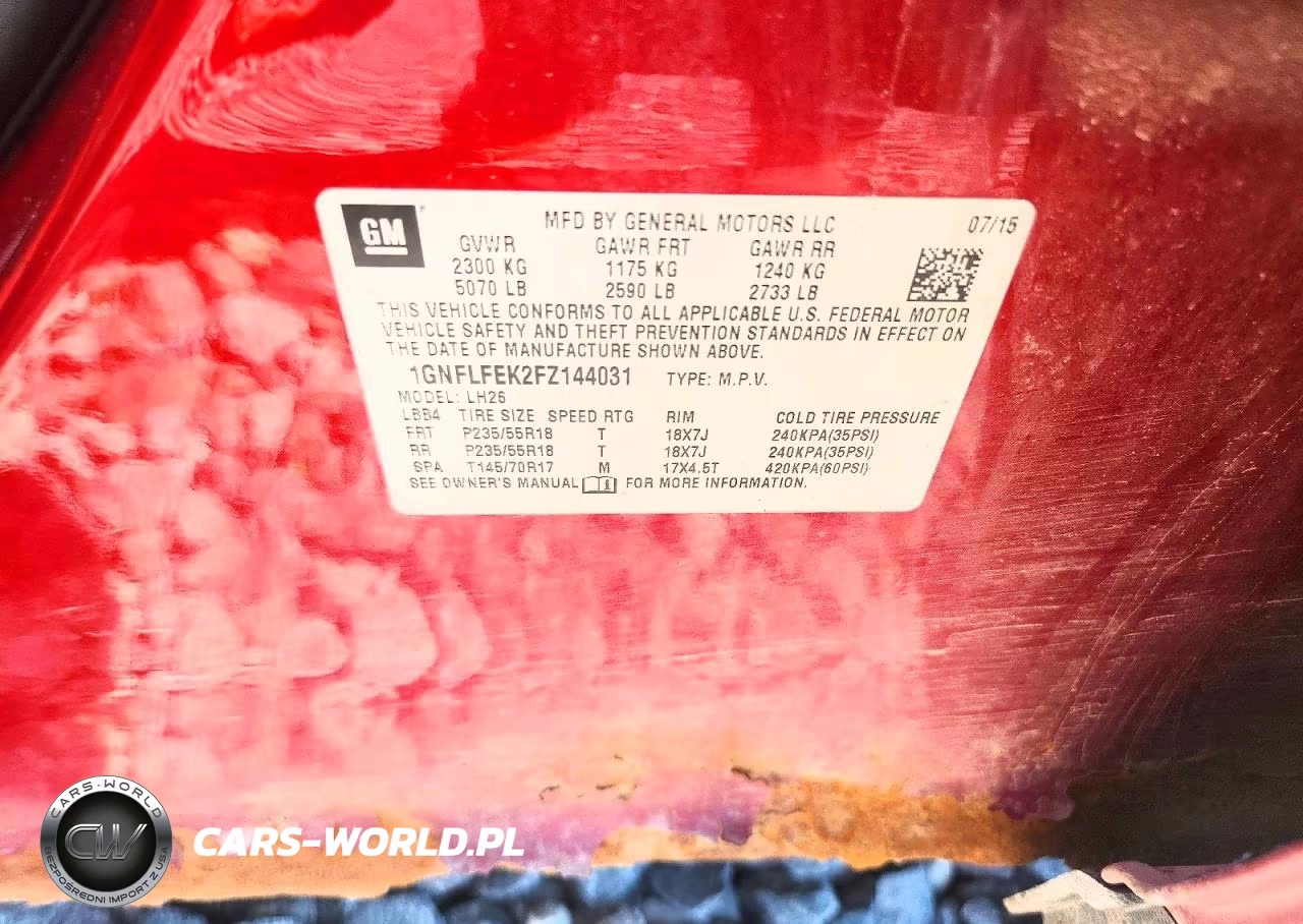 2015 Chevrolet Equinox Lt VIN:1GNFLFEK2FZ144031 - 13
