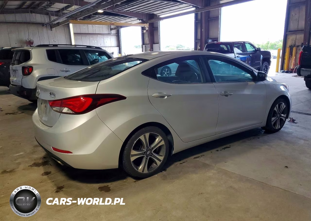 2015 Hyundai Elantra Sport VIN:KMHDH4AH0FU238269 - 3