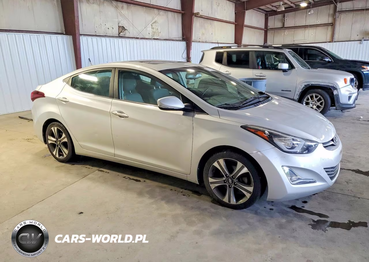 2015 Hyundai Elantra Sport VIN:KMHDH4AH0FU238269 - 4