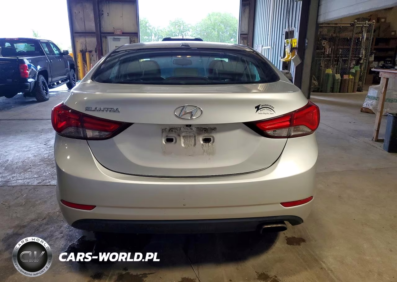 2015 Hyundai Elantra Sport VIN:KMHDH4AH0FU238269 - 6