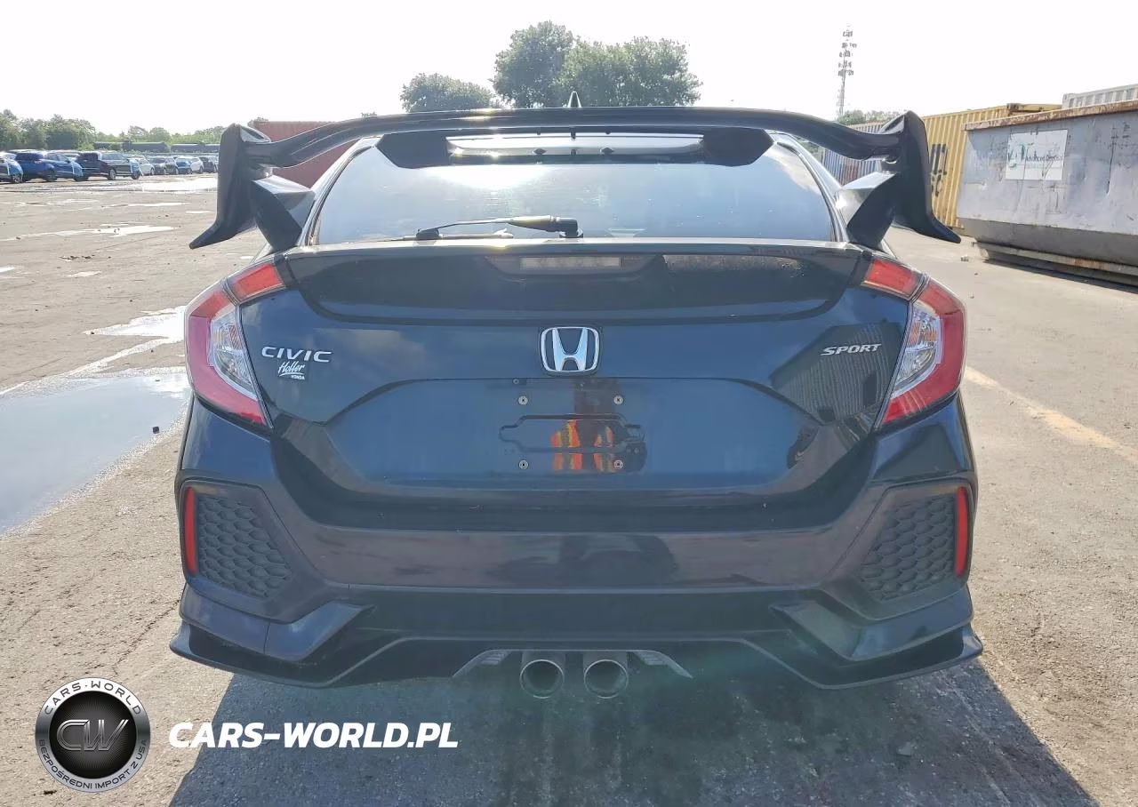 2018 Honda Civic Sport VIN:SHHFK7H4XJU204312 - 6