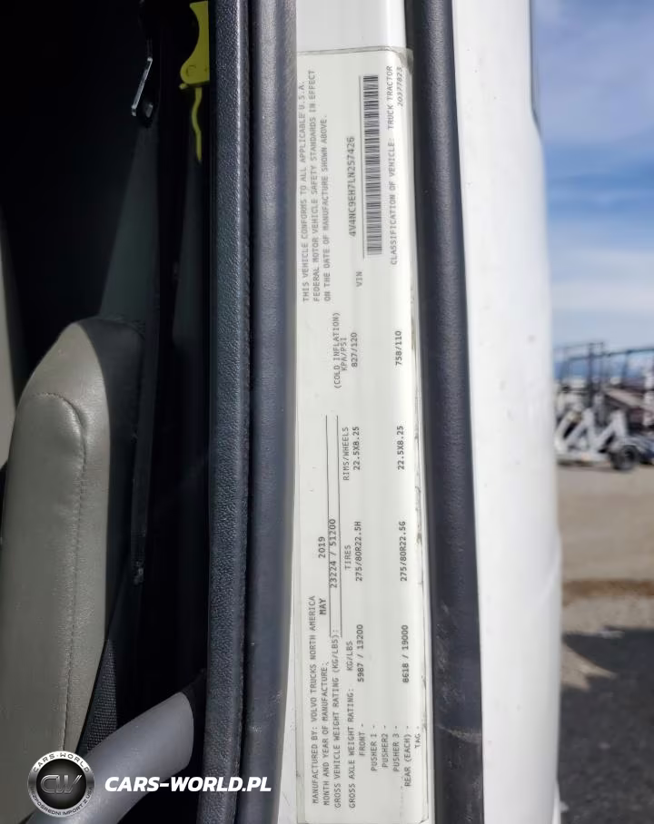 2020 Volv Vn Vnl VIN:4V4NC9EH7LN257426 - 10