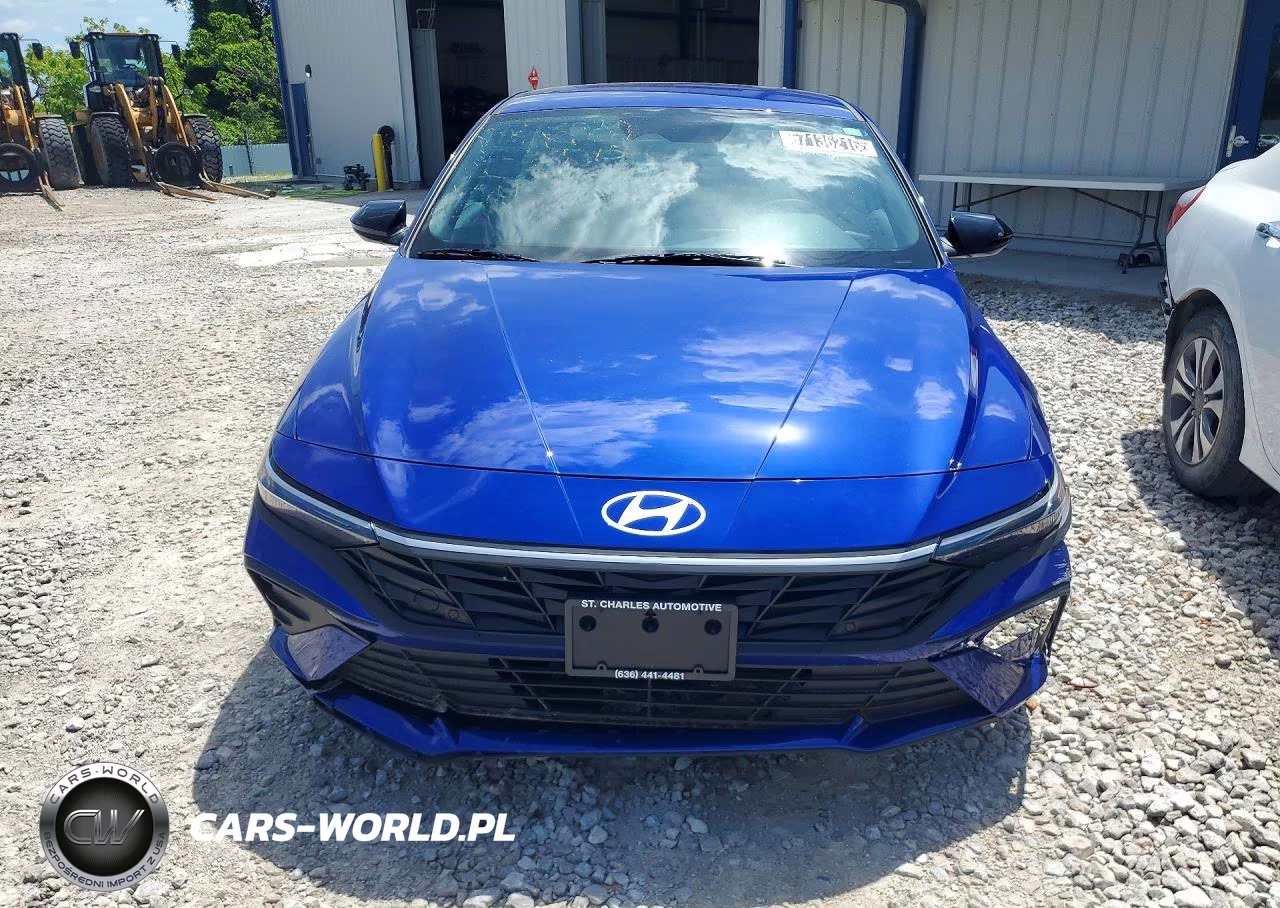 2025 Hyundai Elantra Sel Sport VIN:KMHLM4DG6SU080332 - 5