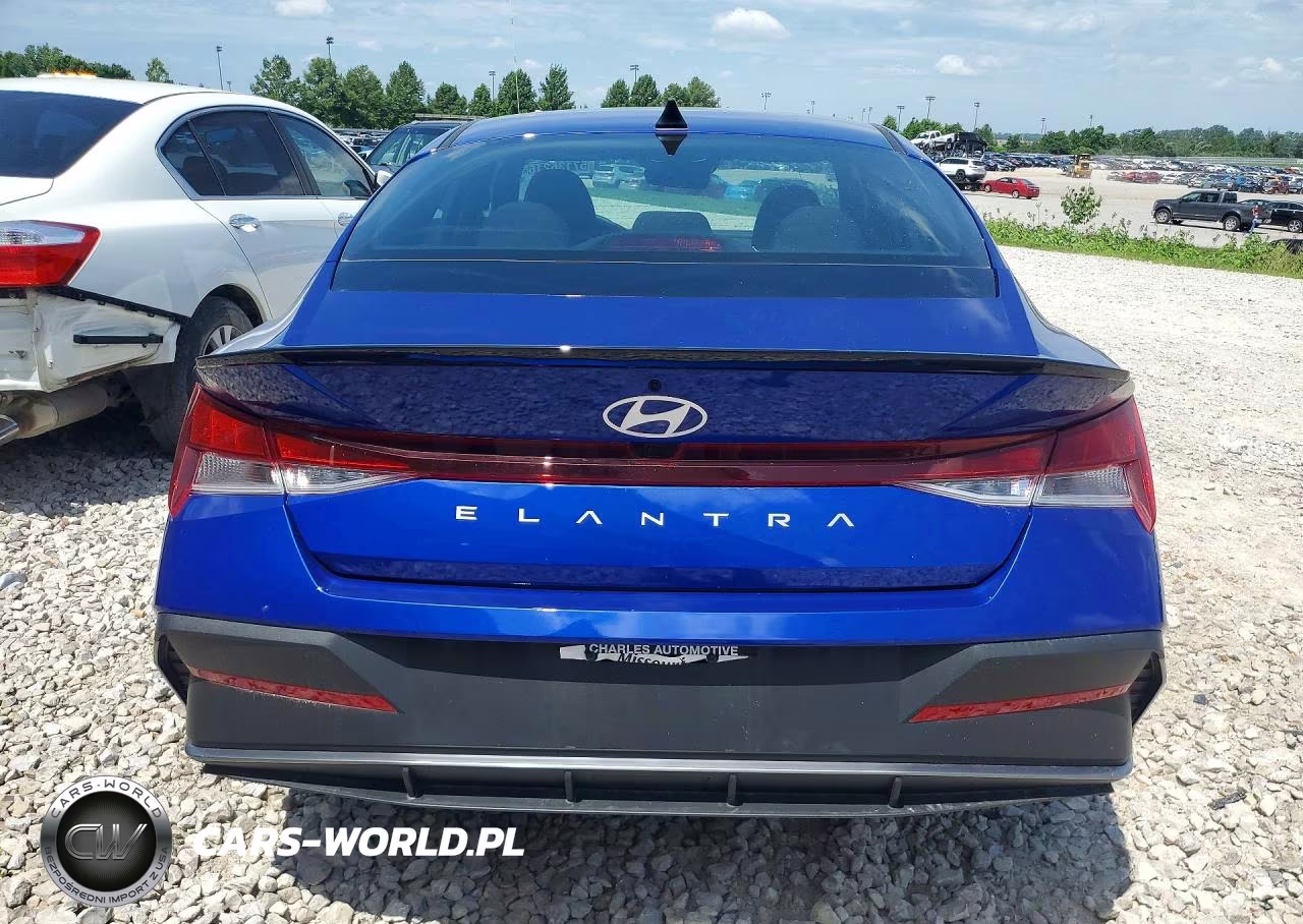 2025 Hyundai Elantra Sel Sport VIN:KMHLM4DG6SU080332 - 6
