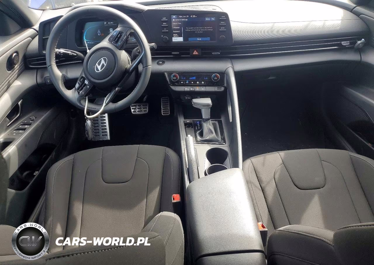 2025 Hyundai Elantra Sel Sport VIN:KMHLM4DG6SU080332 - 8
