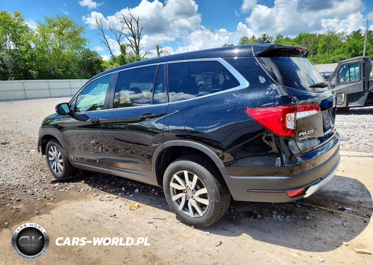 2021 Honda Pilot Exl VIN:5FNYF6H58MB031637 - 2