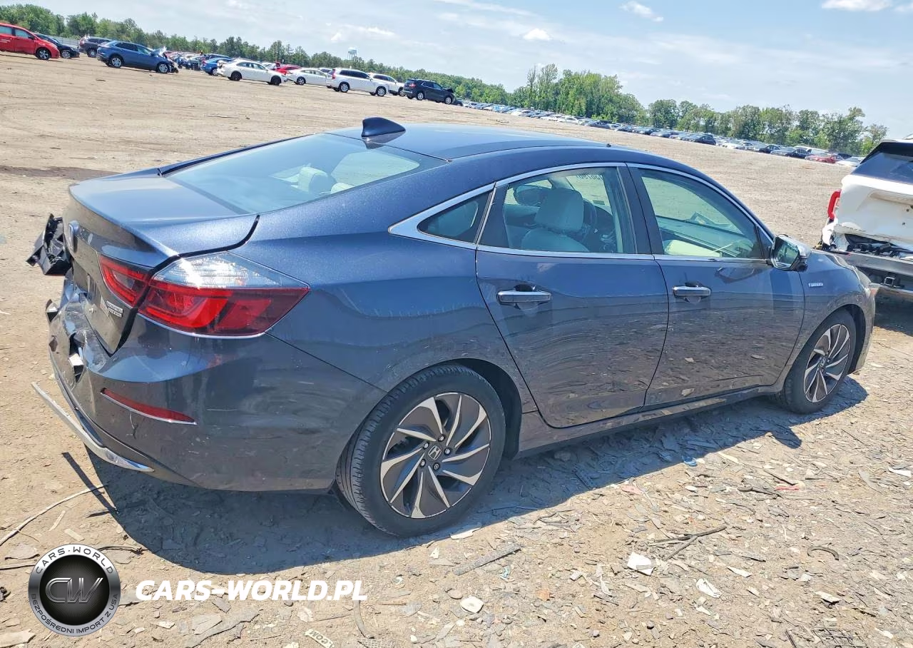 2019 Honda Insight Touring VIN:19XZE4F95KE020373 - 3