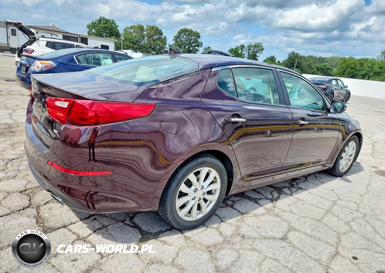 2014 Kia Optima Lx VIN:5XXGM4A7XEG307364 - 3