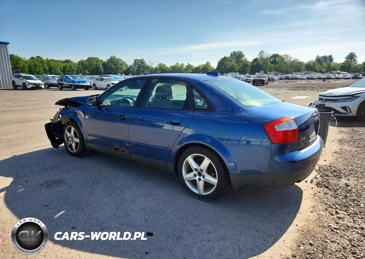 2004 Audi A4 1.8T Quattro VIN:WAULC68E04A117131 - 2