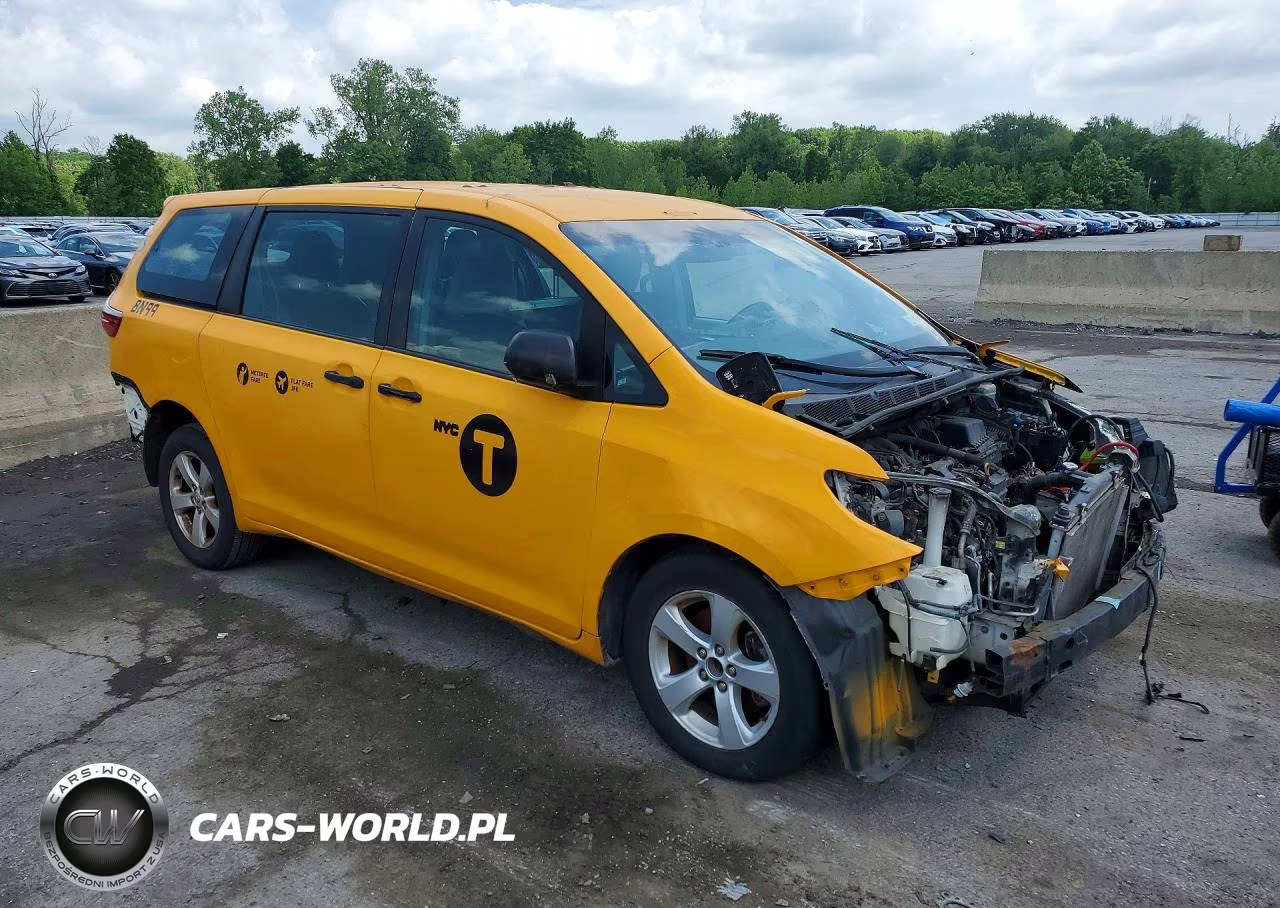 2016 Toyota Sienna Le VIN:5TDZZ3DC5HS841176 - 4