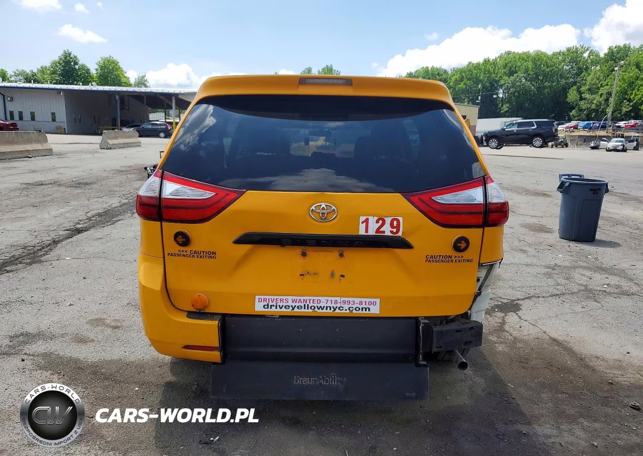 2016 Toyota Sienna Le VIN:5TDZZ3DC5HS841176 - 6
