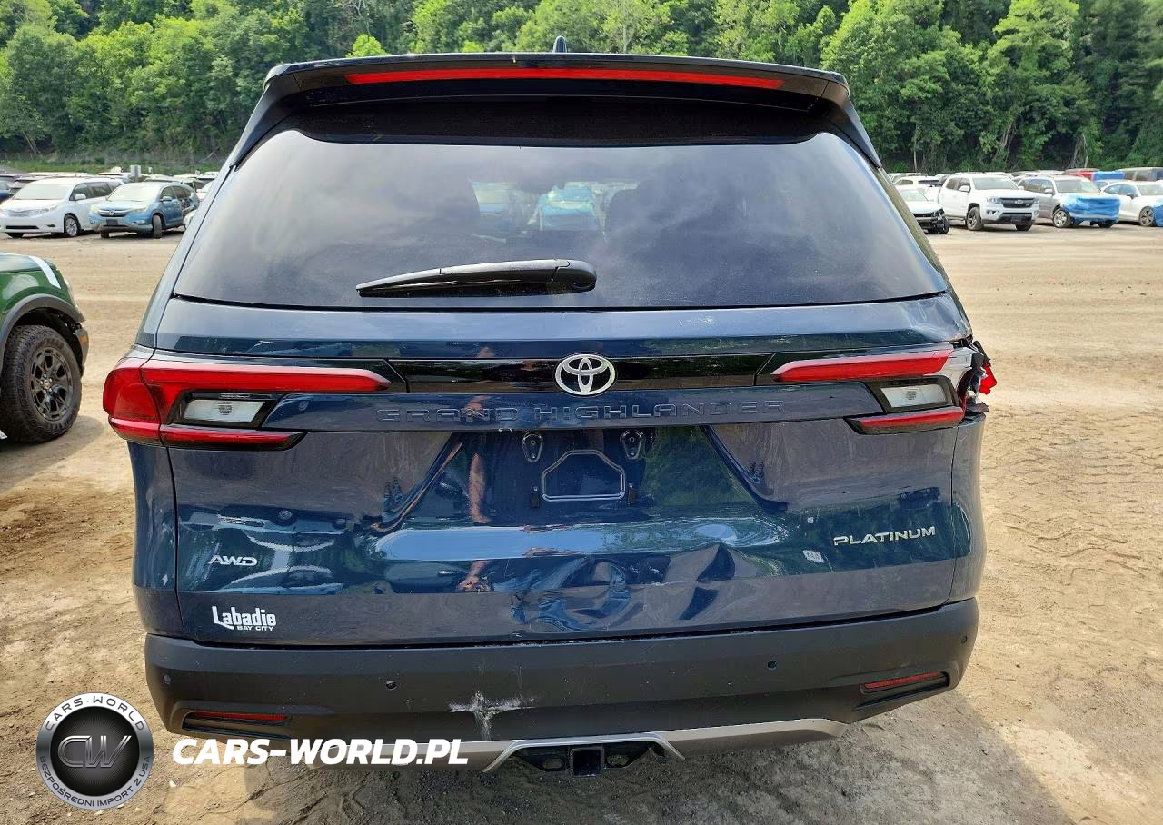 2026 Toyota Grand Highlander Platinum VIN:5TDAAAB58TS117746 - 6