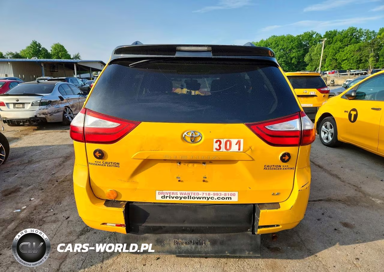 2017 Toyota Sienna Le VIN:5TDKZ3DC5HS885275 - 6