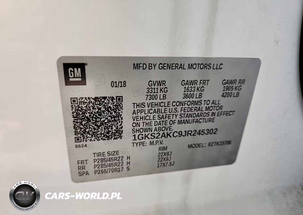 2018 GMC Yukon Sle VIN:1GKS2AKC9JR245302 - 14