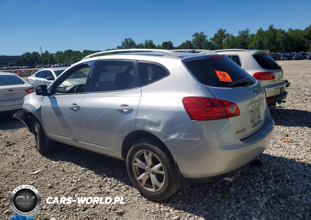 2008 Nissan Rogue VIN:JN8AS58V08W122785 - 2