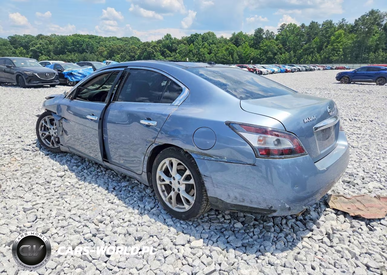 2012 Nissan Maxima 3.5 S VIN:1N4AA5APXCC809847 - 2