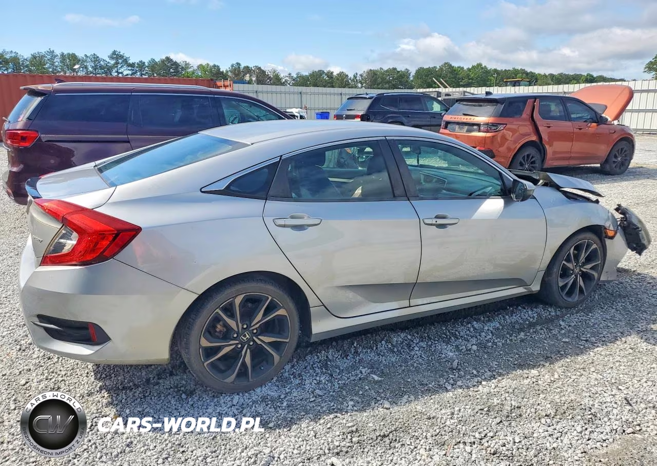 2019 Honda Civic Sport VIN:19XFC2F84KE013774 - 3