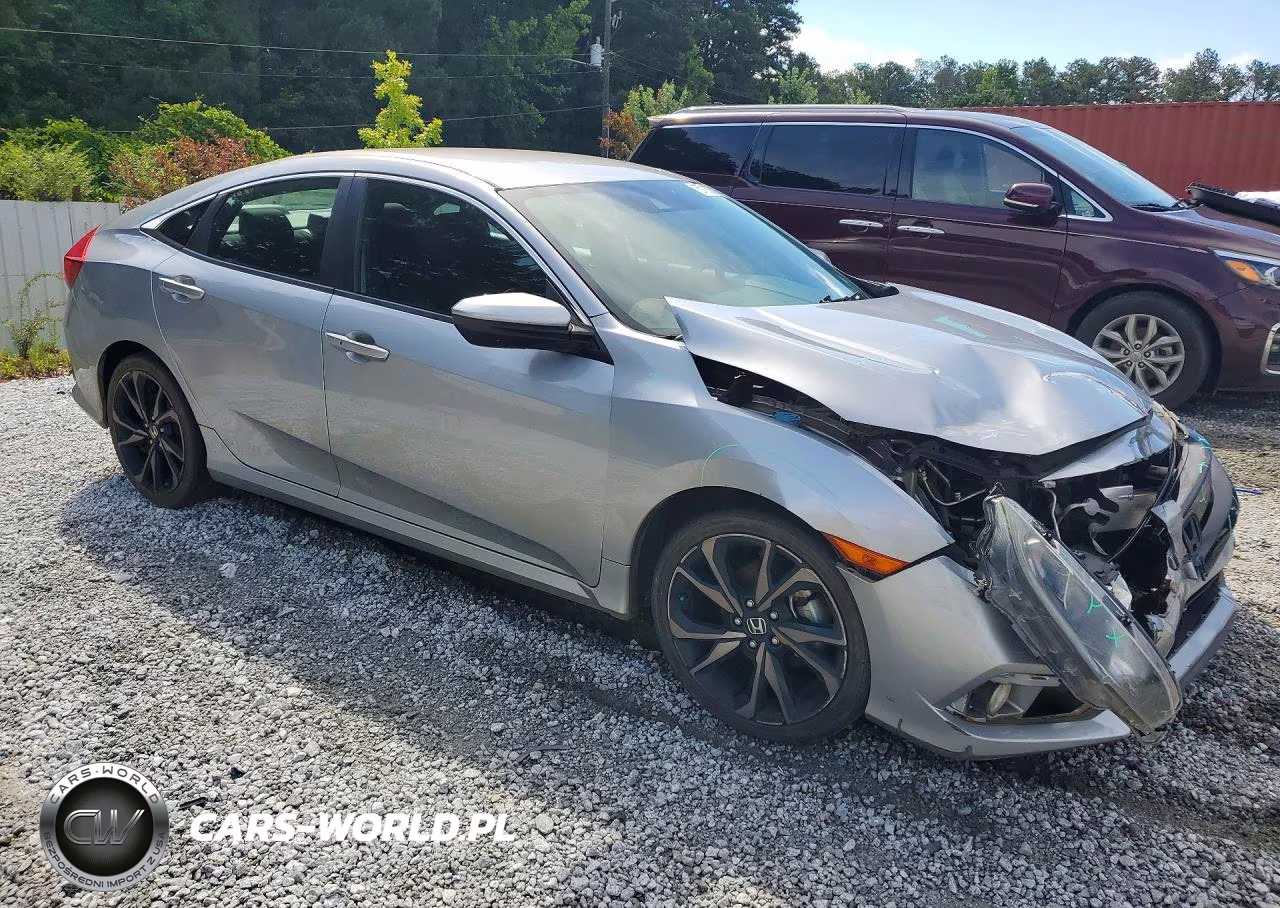2019 Honda Civic Sport VIN:19XFC2F84KE013774 - 4