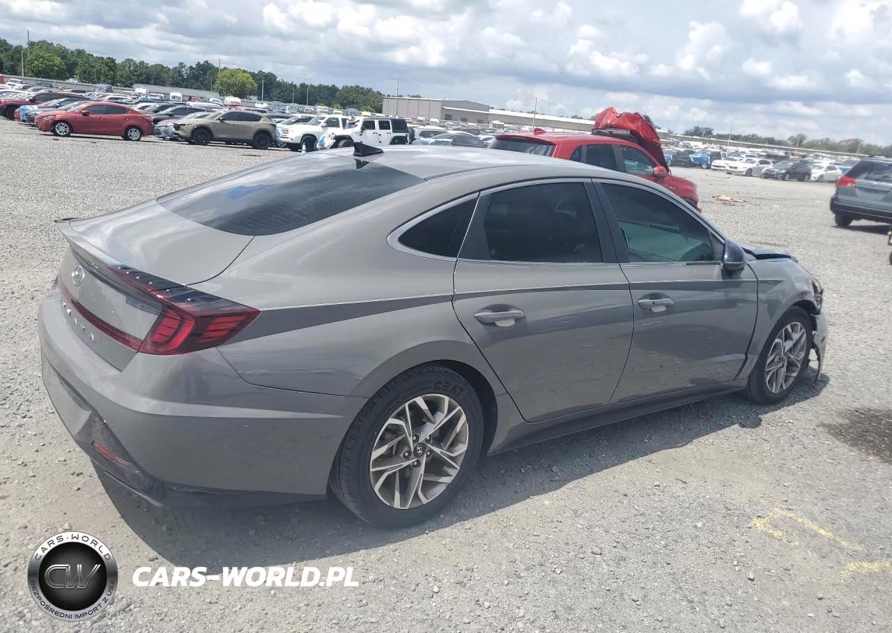 2021 Hyundai Sonata Sel VIN:KMHL64JA8MA152677 - 3