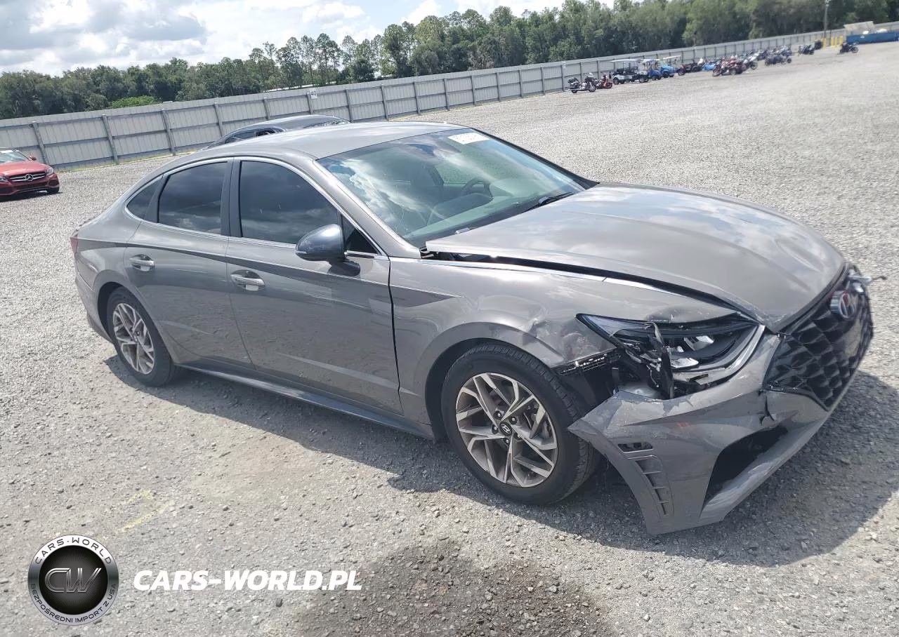 2021 Hyundai Sonata Sel VIN:KMHL64JA8MA152677 - 4