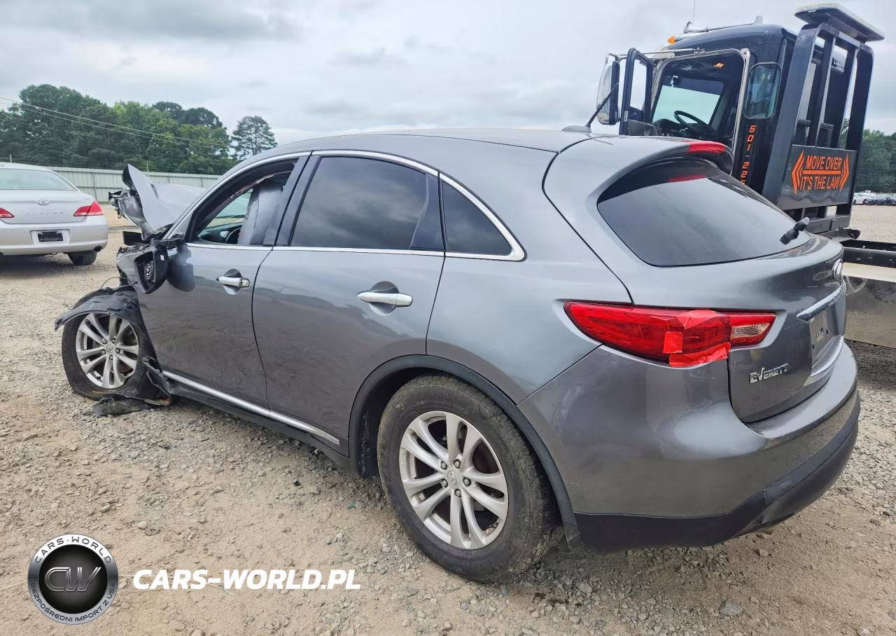 2017 Infiniti Qx70 Base VIN:JN8CS1MW2HM415244 - 2