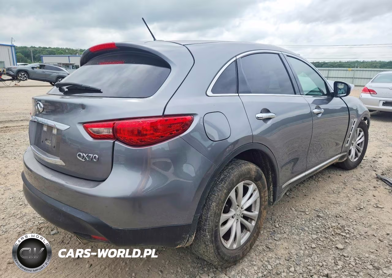 2017 Infiniti Qx70 Base VIN:JN8CS1MW2HM415244 - 3
