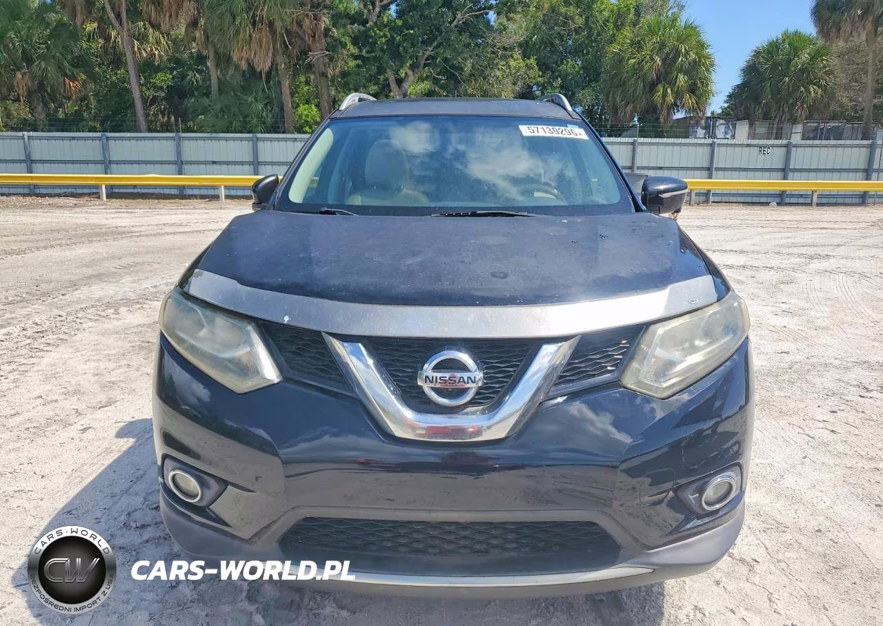 2015 Nissan Rogue Sl VIN:5N1AT2MT8FC922949 - 5