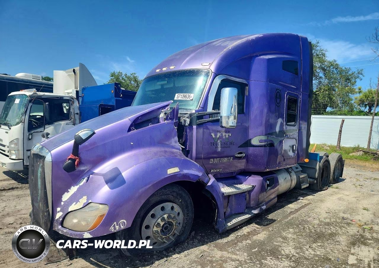 2014 Kenworth T680 Semi Truck VIN:1XKYDP9X8EJ412060 - 2
