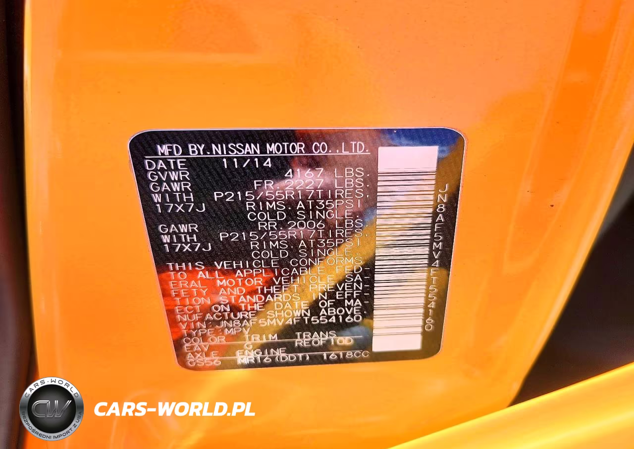 2015 Nissan Juke Sv VIN:JN8AF5MV4FT554160 - 13