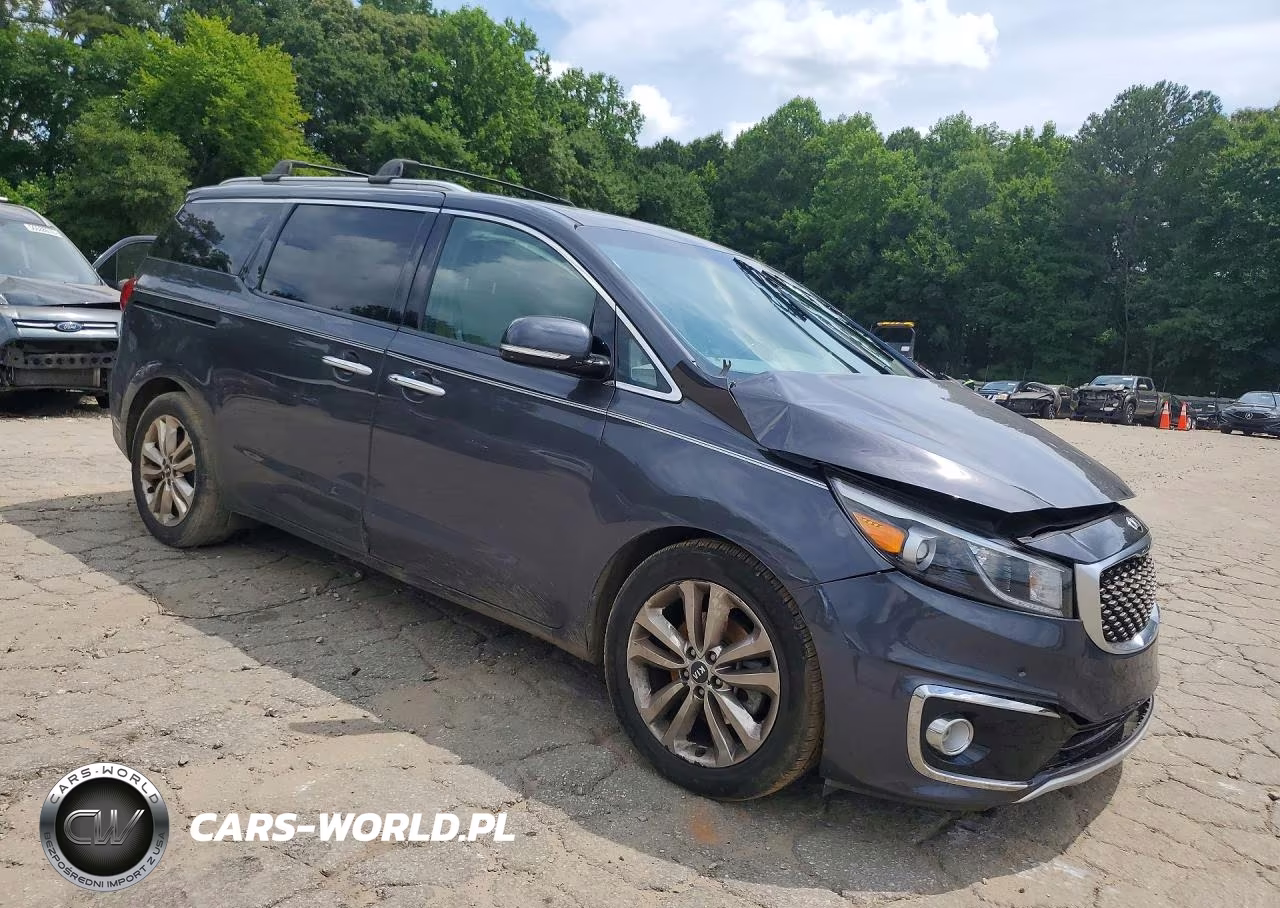 2015 Kia Sedona Sxl VIN:KNDME5C16F6029920 - 4