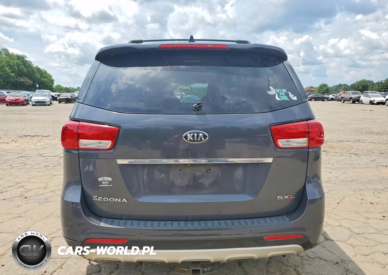 2015 Kia Sedona Sxl VIN:KNDME5C16F6029920 - 6