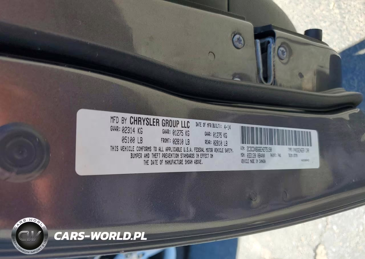 2014 Dodge Charger Se VIN:2C3CDXBG6EH275190 - 13