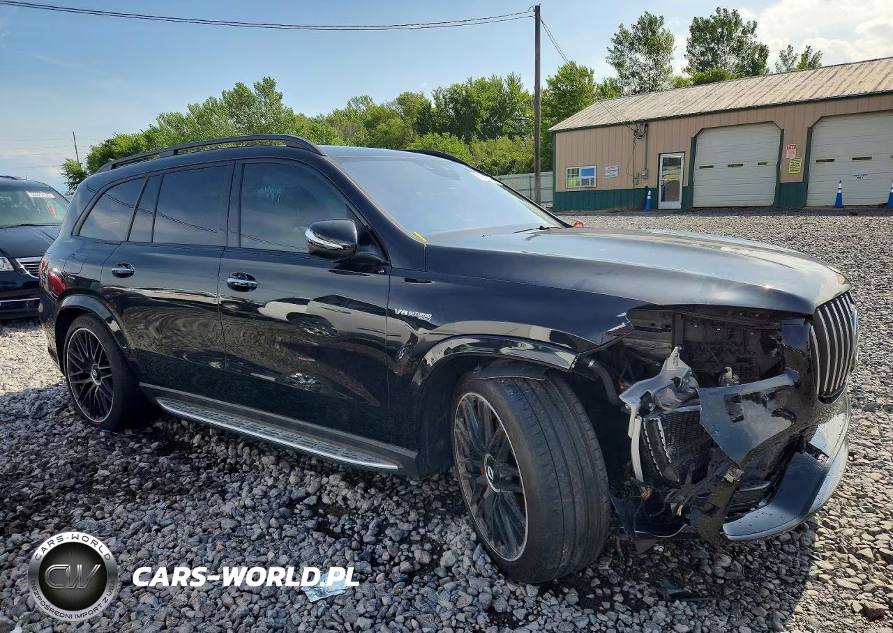 2024 Mercedes-Benz Gls 63 Amg 4Matic VIN:4JGFF8KE7RB195074 - 4
