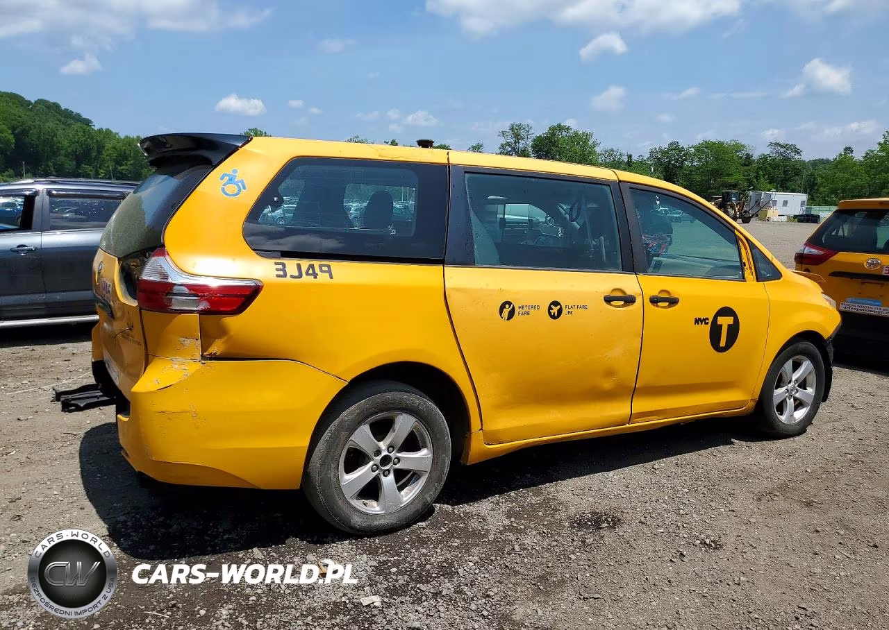 2016 Toyota Sienna L 7-Passenger VIN:5TDZK3DC6GS700586 - 3