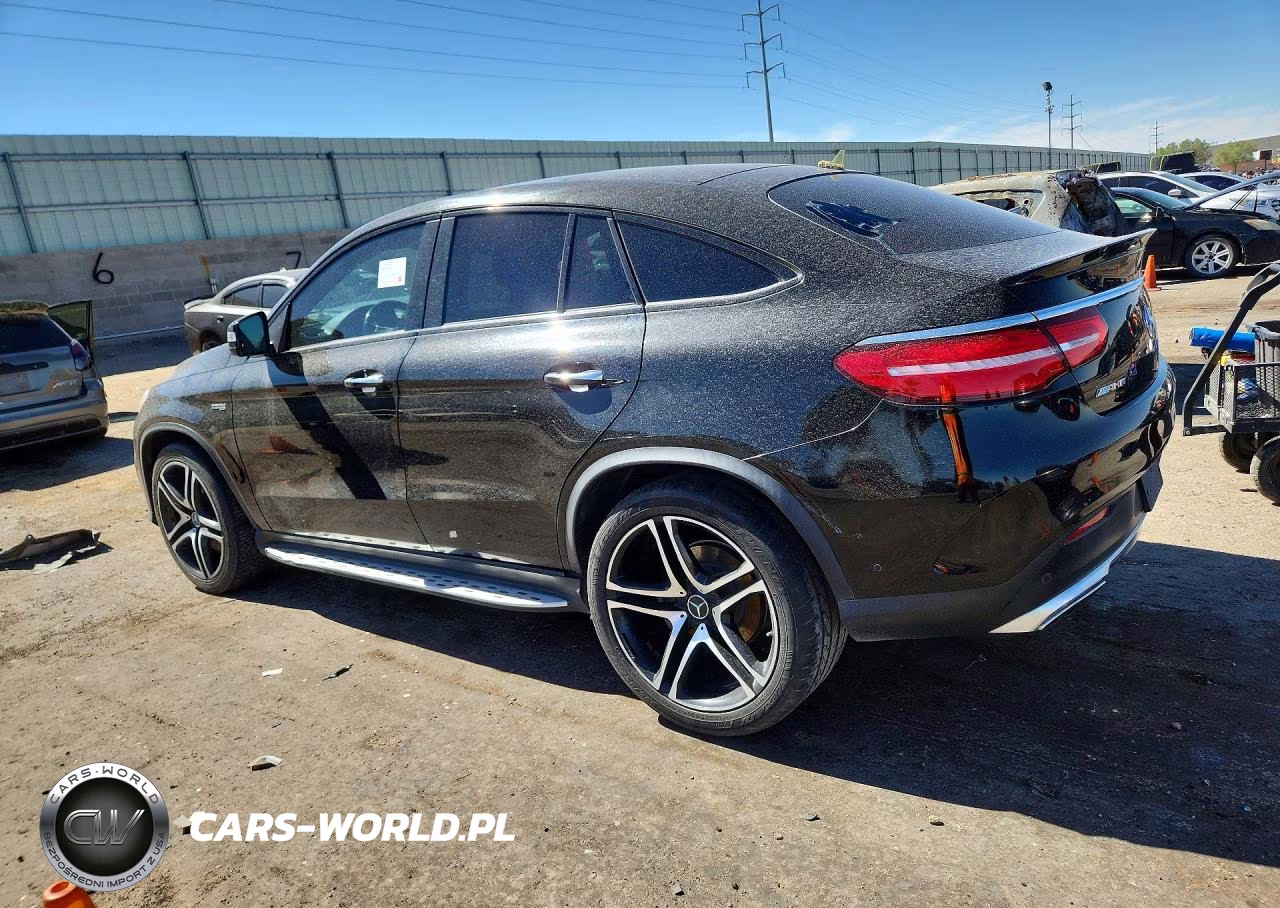 2018 Mercedes-Benz Gle Coupe 43 Amg VIN:4JGED6EB4JA092762 - 2