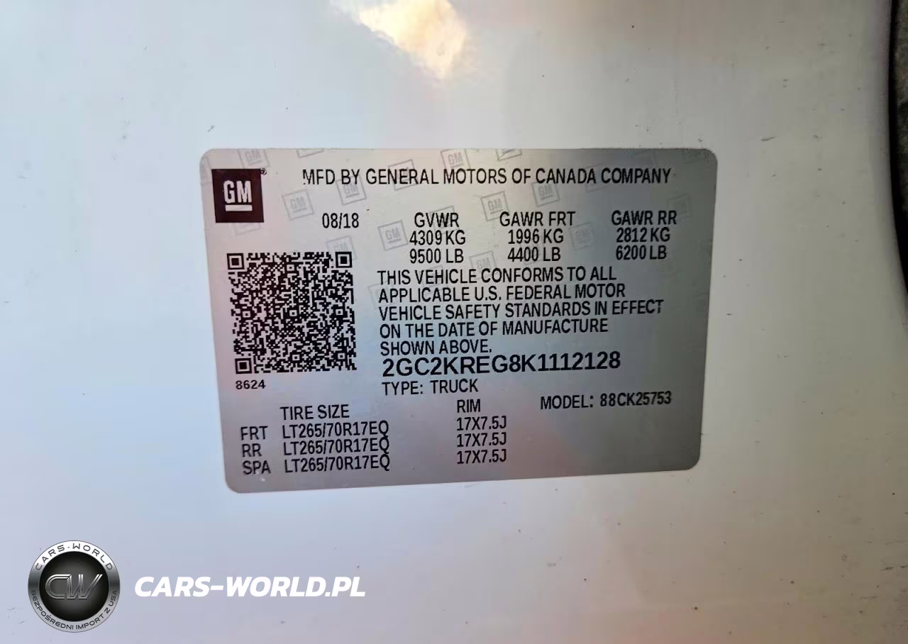 2019 Chevrolet Silverado K2500 Heavy Duty VIN:2GC2KREG8K1112128 - 12
