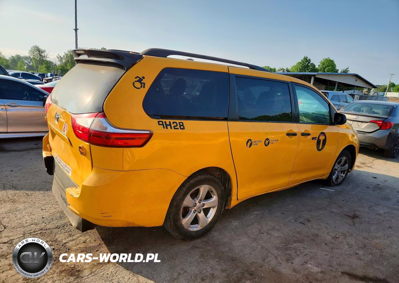 2017 Toyota Sienna Le Mobility VIN:5TDKZ3DC4HS876051 - 3
