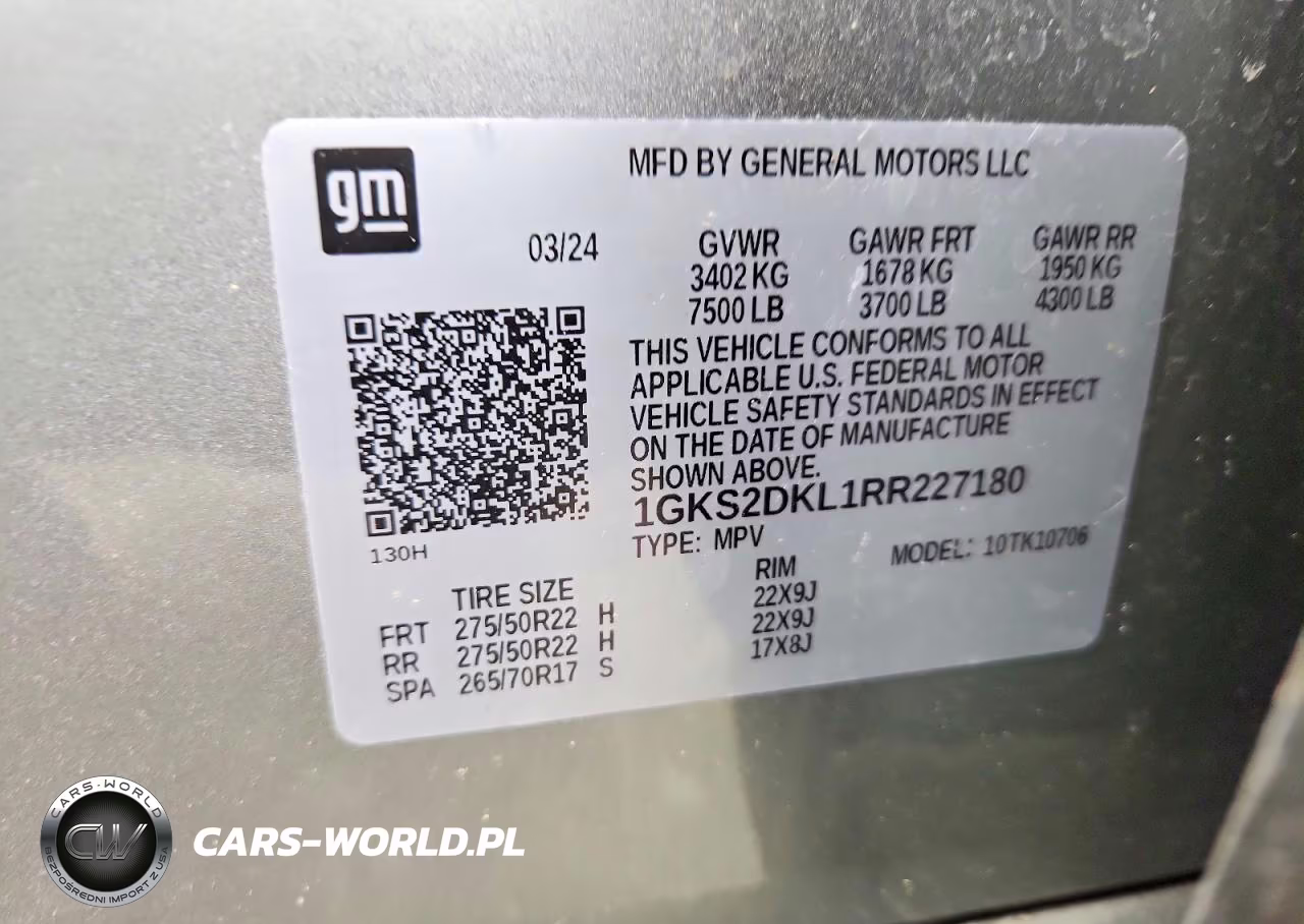 2024 GMC Yukon Denali VIN:1GKS2DKL1RR227180 - 13