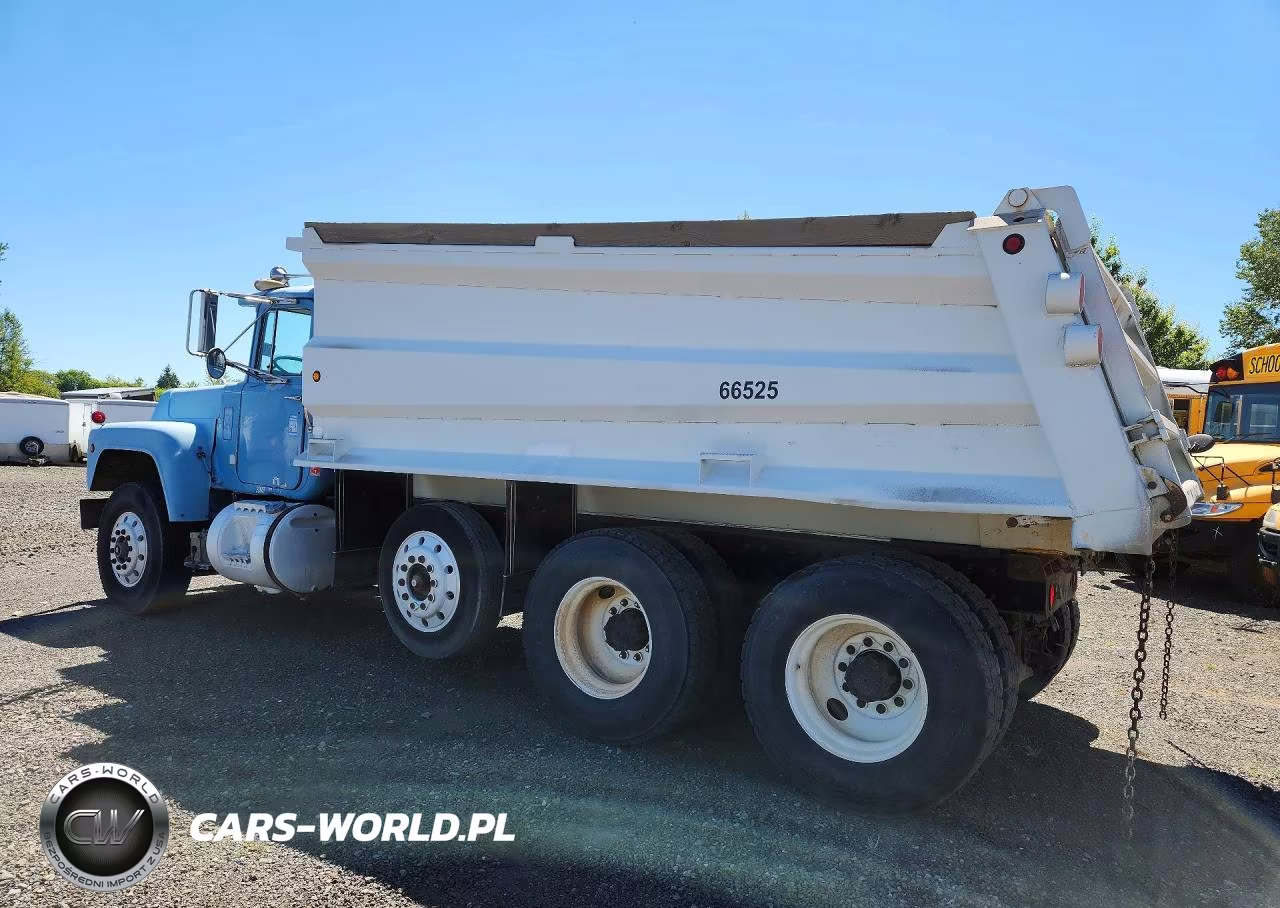 1990 Mack Rb688S Dump Truck VIN:1M2P270CXLM008837 - 2
