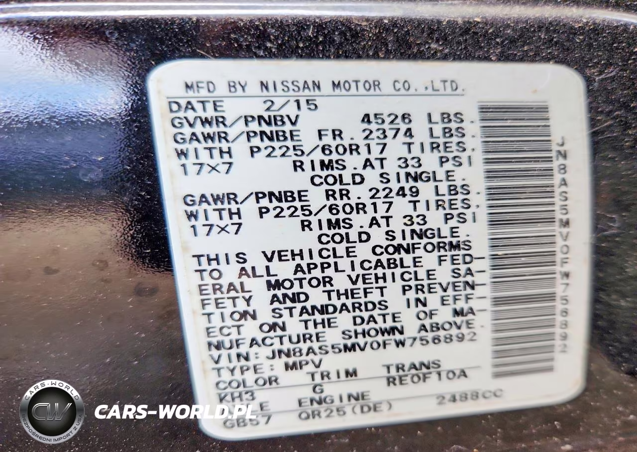 2015 Nissan Rogue Select S VIN:JN8AS5MV0FW756892 - 13