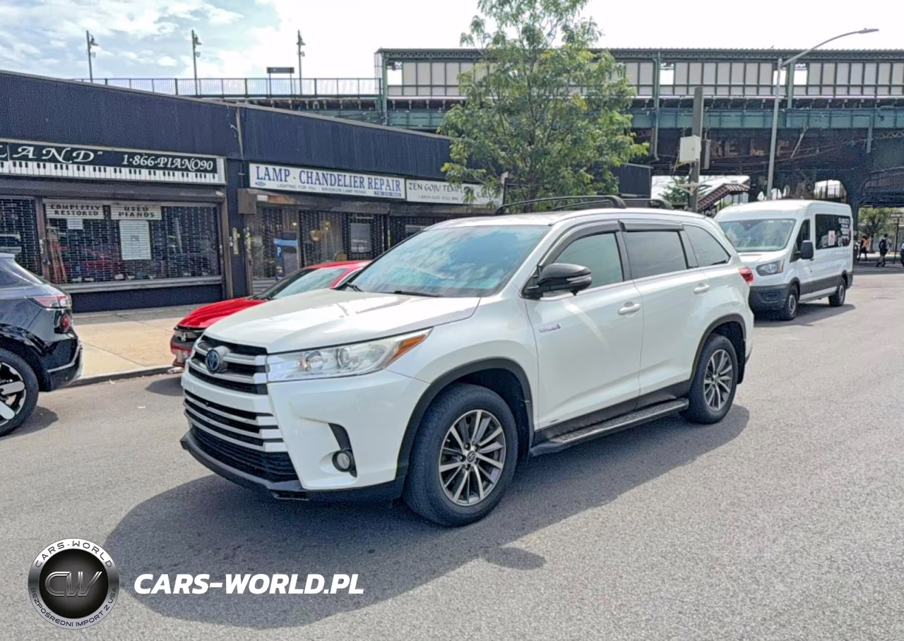 2019 Toyota Highlander Hybrid Xle VIN:5TDJGRFHXKS070025 - 2