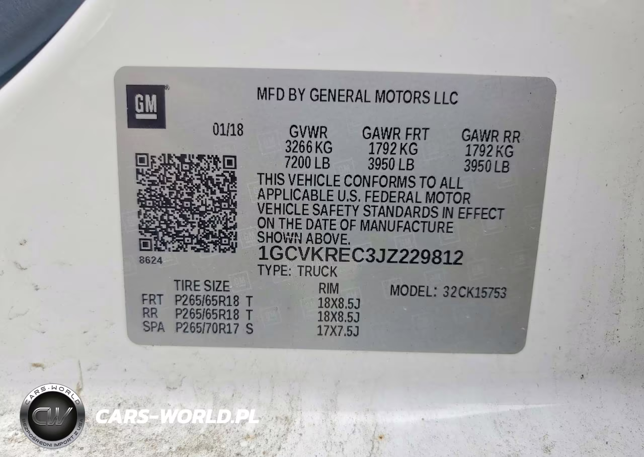2018 Chevrolet Silverado K1500 Lt VIN:1GCVKREC3JZ229812 - 12