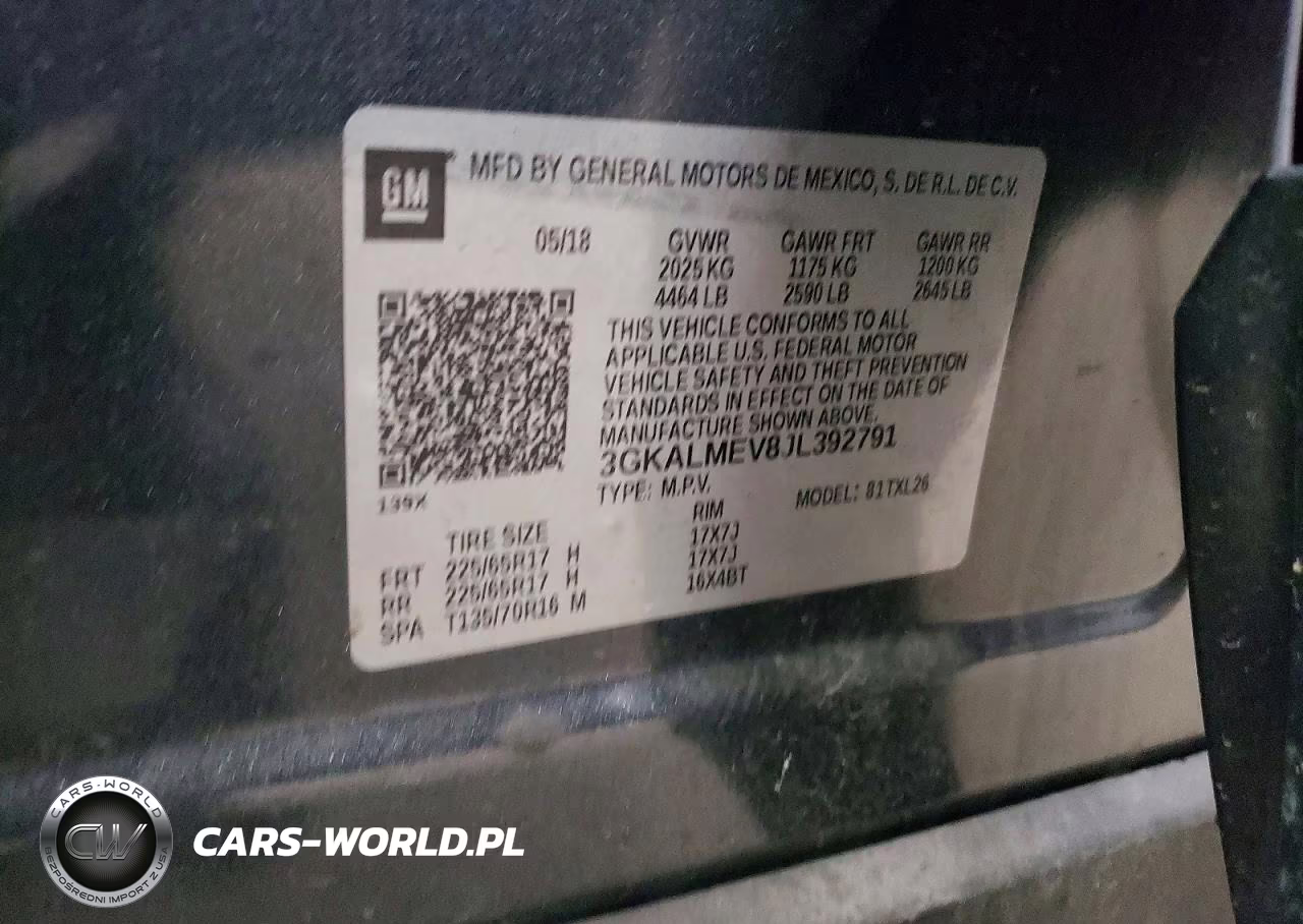 2018 GMC Terrain Sle VIN:3GKALMEV8JL392791 - 12