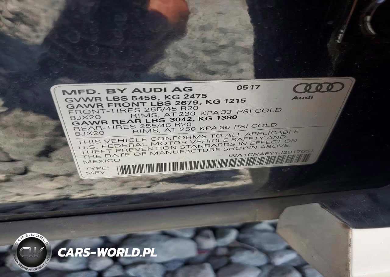 2018 Audi Q5 Prestige VIN:WA1CNAFY1J2017651 - 13