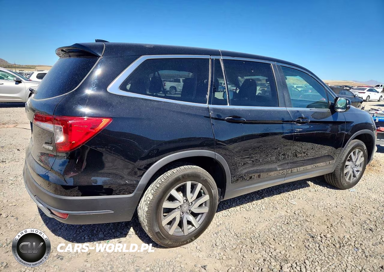 2021 Honda Pilot Exl VIN:5FNYF6H50MB098054 - 3
